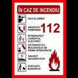 Placuta 112 in caz de incendiu